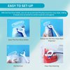 Paro Dental Floss Holder, The Perfect Grip Reusable Flosser Handle for Oral Cleaning, Refillable and Easy to Clean, Works Best with Riser Floss