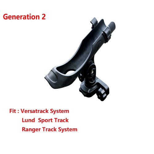 Brocraft 90 Degree Boat Track System Rod Holder/Versatrack Boat Rod Holder/Lund Sport Track Rod Holder/Ranger Track Rod Holder