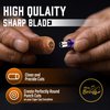 Gold Cigar Punch - Durable & Sturdy Keychain Cigar Cutter - Portable Cigar Draw Enhancer Tool in A Key Ring - Perfectly Handy for Travel