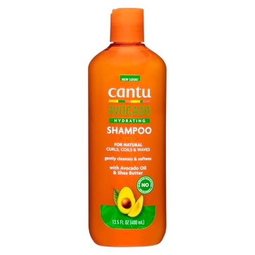 Cantu Avocado Hydrating Shampoo, Sulfate-Free, 13.5 Ounce (Packaging May Vary)
