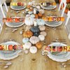 10Pack Thanksgiving Crackers Poppers Party Table Favors No-Snap No Popping Prefilled with Gifts Prizes Party Hat Joke Fall Dinner Thanksgiving Games Activities for Kids Family Traditions Turkey