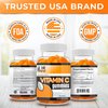 HJS Supplements Vitamin C Gummies | Chewable Orange Flavored | Immune Support | Heart Health | Gluten-Free & Vegetarian | Vitamin C Gummies for Adults & Kids- 90 count
