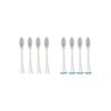 Pursonic Standard Replacement Brush Heads for Dazzlepro Elements Toothbrush & AquaSonic Black, AquaSonic Vibe, AquaSonic Duo pro, AquaSonic Black Series pro (8 Pack))