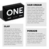 THESALONGUY, One Hair Clay, 3-in-1 Hair Clay, Pomade & Cream - Versatile Styling Product for Men & Women | Strong Hold, Matte Finish, Texturizing & Moisturizing Hair Clay