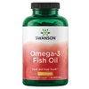 Swanson Omega 3 Fish Oil Supplement Heart Brain and Joint Support GMO-Free EFAs 180 mg EPA Plus 120 mg DHA 150 Softgel Capsules Lemon Flavor