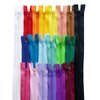 KGS Nylon Zippers | Colorful Zippers for Sewing Crafts | 20 pcs/Pack (5 Inch)