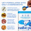 Native Pet Probiotics for Dogs - Dog Probiotics Powder for Digestive Health, Gut Support, & Immune Boost – Vet-Formulated Powder for Maximum Potency with Digestive Enzymes & Prebiotics - 120 Scoops