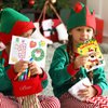 BenLouis Christmas Mini Coloring Activity Books Kids with Stacking Crayons Christmas Party Favors Bulk for Students Holiday Classroom School Gift Prizes Goodie Bags Stuffer （12set Coloring ）