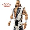 WWE Shawn Michaels Wrestlemania Elite Collection Action Figure with Entrance Attire & Vince McMahon Build-A-Figure Pieces, 6-in Posable Collectible Gift for WWE Fans Ages 8 Years Old & Up