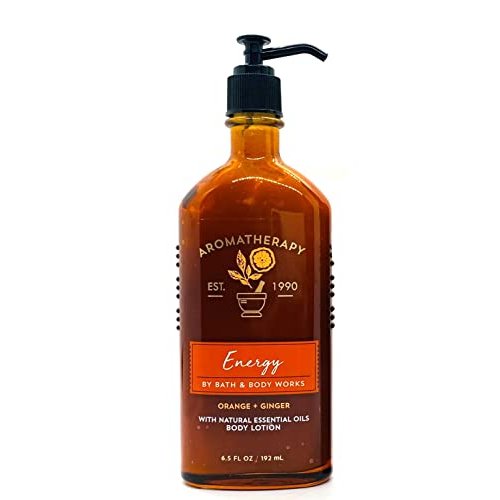 Bath & Body Works Aromatherapy Energy - Orange + Ginger Body Lotion, 6.5 Fl Oz