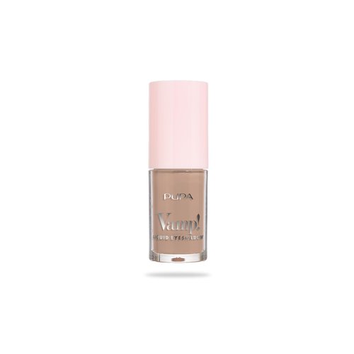 Pupa Milano Vamp! Liquid Eyeshadow - Shimmer Finish, Ultra-Adherent, and Lightweight - Ophthalmologically Tested - 007 Hazel - 0.13 oz