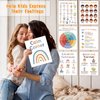 9 Calming Corner Posters Classroom, Calm Down Corner Feelings Chart for Kids, Mental Health Posters, Classroom Educational Poster Emotions Chart Coping Skills, Preschool Classroom Wall Art Decorations