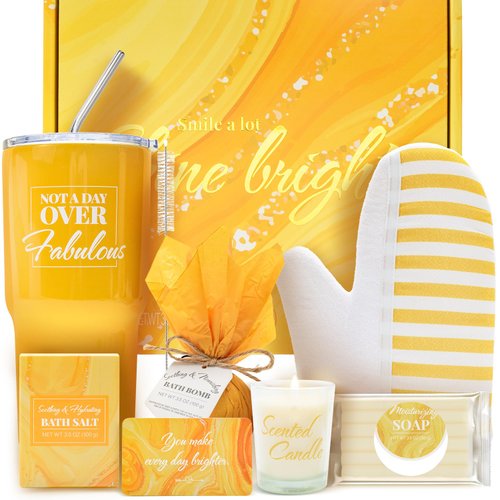 Birthday Gifts for Women, Mom Gifts Birthday BODY &amp; EARTH Gifts for Mom Birthday, Vanilla Spa Gif...