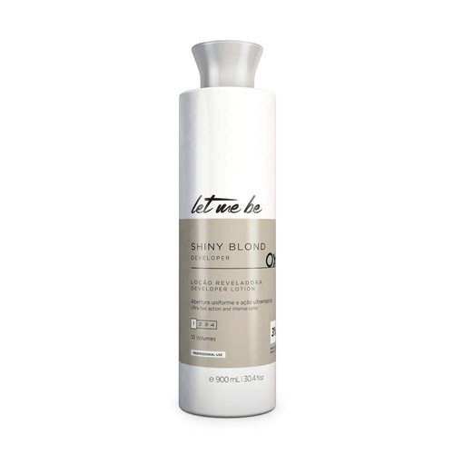Let Me Be Emulsão Reveladora Revealing Hydrogen Peroxide Emulsion 10 Volumes 1L/33.8 fl.oz