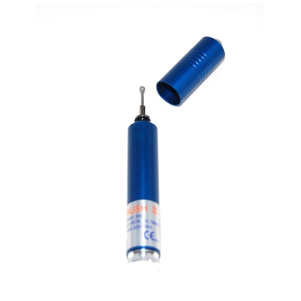 AlgerBrush II Diamond Instrument for Smoothing Corneal/Scleral Edges, 3.5mm Medium Grit Round Pterygium Diamond Burr and Chuck (CHI-678)