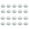 RACOFSB 5 Sets Pro Fingerboard Bushings 75A Good Rebound Urethane Material for Professional Fingerboard Trucks (75A White)