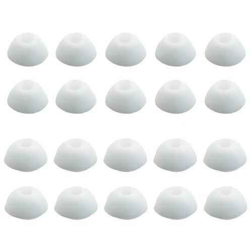 RACOFSB 5 Sets Pro Fingerboard Bushings 75A Good Rebound Urethane Material for Professional Fingerboard Trucks (75A White)