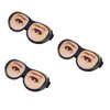 Gatuida 3pcs 3D Funny Eye Masks 3D Sleeping Eyeshade Eye Covers 3D Eye Mask Creative Eye Eyeshade Three-Dimensional Sleep Eyeshade Eye Printing Eyeshade Cover Eyes Tray Table