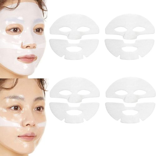YUEOL 4PCS Bio-Collagen Real Deep Mask,Collagen Bio Face Mask, Deep Collagen Lifting Mask, Bio Deep Mask, Overnight Face Mas ﻿