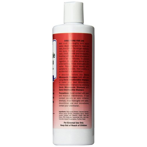Davis Miconazole Pet Shampoo, 12 Oz,beige