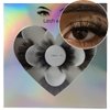 5 Pair False Eyelashes Russian Strip Lashes 3D Wispy Fluffy Mink Lashes D Curl Cat Eye Natural Look Pack
