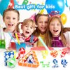 Ganowo Fidget Snake Cube Mini Twist Puzzle(12PACK) -Party Favors for Kid 8-12, Goody Bag Filler,Carnival Prizes,Classroom Students Gift for Kids,Teens