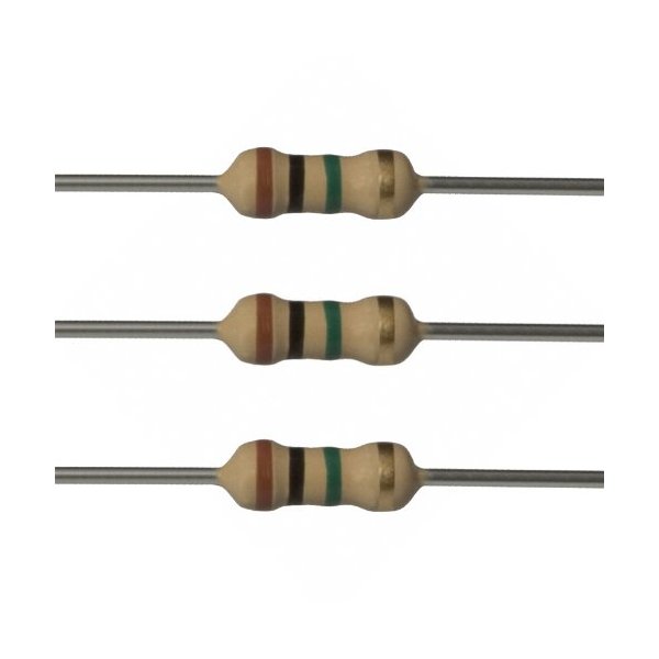 E-Projects 10EP5141M00 1M Ohm Resistors, 1/4 W, 5% (Pack of 10)
