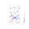 100 pcs Face Rhinestones, Colorful Aurora Self Adhesive Diamonds Face Sticky Gems with Tweezers Fabric Butterflies Multi-Style Sequin Stickers for Women Face Body Makeup