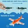 16 Pcs Airplane Toy for Kids,Die Cast Airplanes Toys for Kids Aages 4-8,Mini Planes Model/Glider Planes/Airlines Plane Toys for Kids Birthday Gift Cake Toppers Party Favors Stocking Stuffers