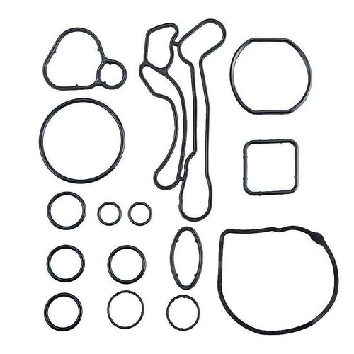 Ensun Engine Oil Cooler Gasket Seal Replacement for Chevrolet Cruze Aveo Sonic 1.6L / 1.8L only - Total 15 PCS Replaces 55353331, 55354071, 926-167