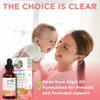 Prenatal & Postnatal Omega-3 Liquid Drops by MaryRuth's 800mg DHA & 8mg of EPA Per Serving | Overall Wellness for Mom & Baby | 2oz