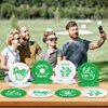CHUNNIN 48Pcs Golf Party Paper Plates for Golf Birthday Party Supplies 7" Golf Themed Sports Golf Ball Birthday Party Disposable Plates for Golf Par-Tee Kids Birthday Party Favors Decorations