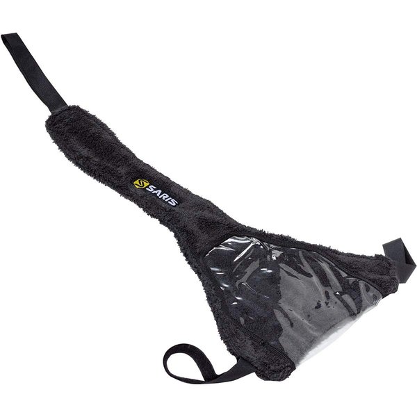 Saris Bike Guard Sweat Protector with Phone Holder for Indoor Bike Trainers