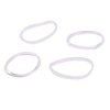 Ezepeo 3200 PCS Baby Girl's Kids Clear Hair Holder Hair Ties Elastic Rubber Bands Hair Bands Hair Elastics Toddler No Crease Ponytail Holder Tiny Soft Rubber Bands