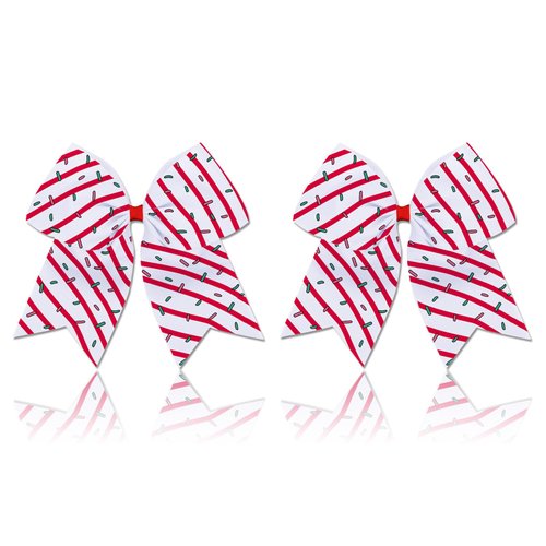 INLOLLY Christmas Hair Clips, Cute Christmas Tree Cake Hair Clips Gingerbread Man Hair Clips Accessory for Women