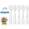 5 Pack Baby Kids Soft Electric Toothbrush Replacement Heads Compatible with SEAGO- 513/977/EK6,Compatible with Brush-Baby WildOnes/KIDZSONIC（Not BabySonic Series）,Compatible with Dada-Tech-BB1/977/K6