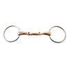 Korsteel JP Stainless Steel Copper Mouth Oval Link Loose Ring Snaffle Bit, 4.5"