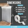 JJ CARE Gauze Rolls Pack of 24, Individually Wrapped Gauze Bandage Roll, with Bonus Medical Tape, 4 inches x 4.1 Yards Rolled Gauze, Latex Free & Stretchable Gauze Rolls