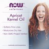 NOW Foods Solutions, Apricot Kernel Oil, Hair Moisturizer, Rejuvenating Skin Oil, Softens Fine Lines, 16-Ounce