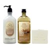 Bath & Body Works Aromatherapy Refresh Your Body Cedarwood + Ylang Ylang Duo Set - Lotion and Body Wash + Foam Bath - with a Natural Oats Bar Soap - Full Size