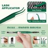 DIY Lash Extension Kit KEYYOU 300Pcs Individual Eyelash Extension Kit 30D40D50D 0.07C Curl 9-18MIX Lash Clusters Kit with Lash Glue Remover Applicator Easy to Use(Kit-30D40D50D-0.07C,9-18MIX)