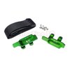 for Traxxas 1/10 Maxx 3s 4s Alloy Aluminium Battery Holder Mount Hold Down - Green