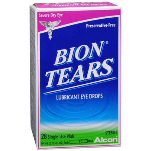 Bion Tears Lubricant Eye Drops, Single-Use Vials - 28 ea