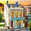 Roroom DIY Miniature and Furniture Dollhouse Kit,Mini 3D Wooden Doll House Craft Model with LED,Creative Room Idea for Valentine's Day Birthday Gift Shop-D065