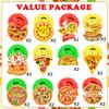 Pizza Party Decorations Pizza Hanging Swirls - 48Pcs Pizza Theme Ceiling Hanging Decor, Pre-assembled, Double-sided Printed, Pizza Birthday Supplies, Prefect for Pizza Party Decorations (12 Styles)