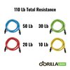 Gorilla Fitness Resistance Bands for Gorilla Bow (Variety Set)