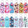 Frienda 12 Pieces Lipstick Holder Keychain Bulk Neoprene Lip Balm Lip Gloss Lipstick Sleeve Pouch with Metal Ring for Lipstick Lip Balm Lanyards Birthday Gift Travel Key Ring Holder