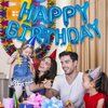 Accevo Dark Blue Happy Birthday Banner 16 Inch Mylar Foil Letters Balloons Happy Birthday Balloon for Kids, Child, Adults, Boys & Girls Happy Birthday Sign Birthday Party Decorations Supplies