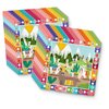 Llama and Cactus Birthday Party Supplies - Southwest Party Set Plates Napkins Cups Tableware Kit for 16