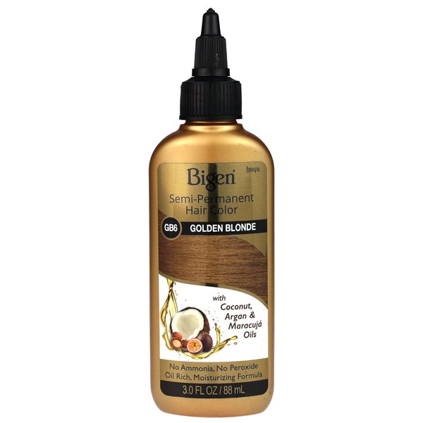 Bigen Semi Permanent Hair Color #GB6 Golden Blonde, 3 oz (Pack of 12)